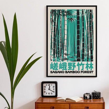 Sagano Bamboo Forest Poster