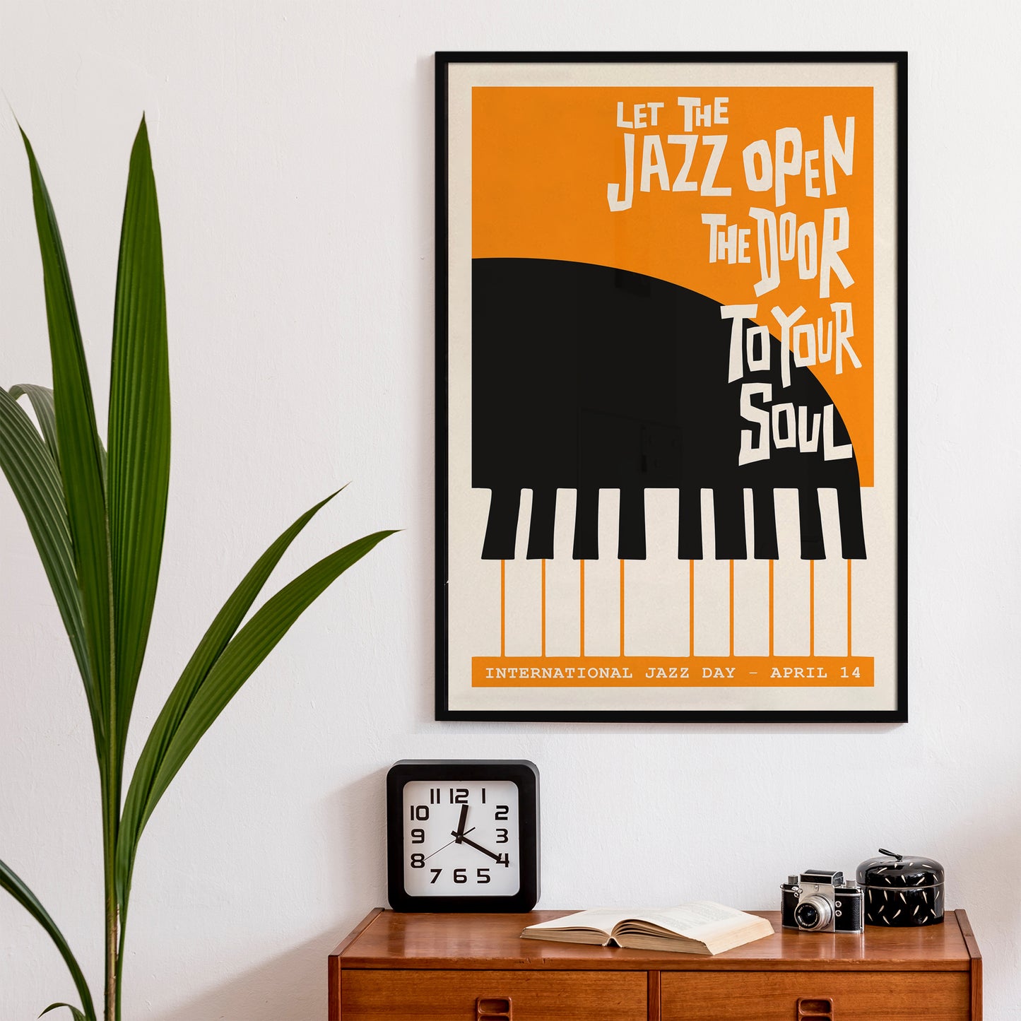 Jazz Quote Piano Poster