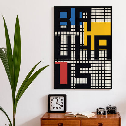 Bauhaus Typography Poster