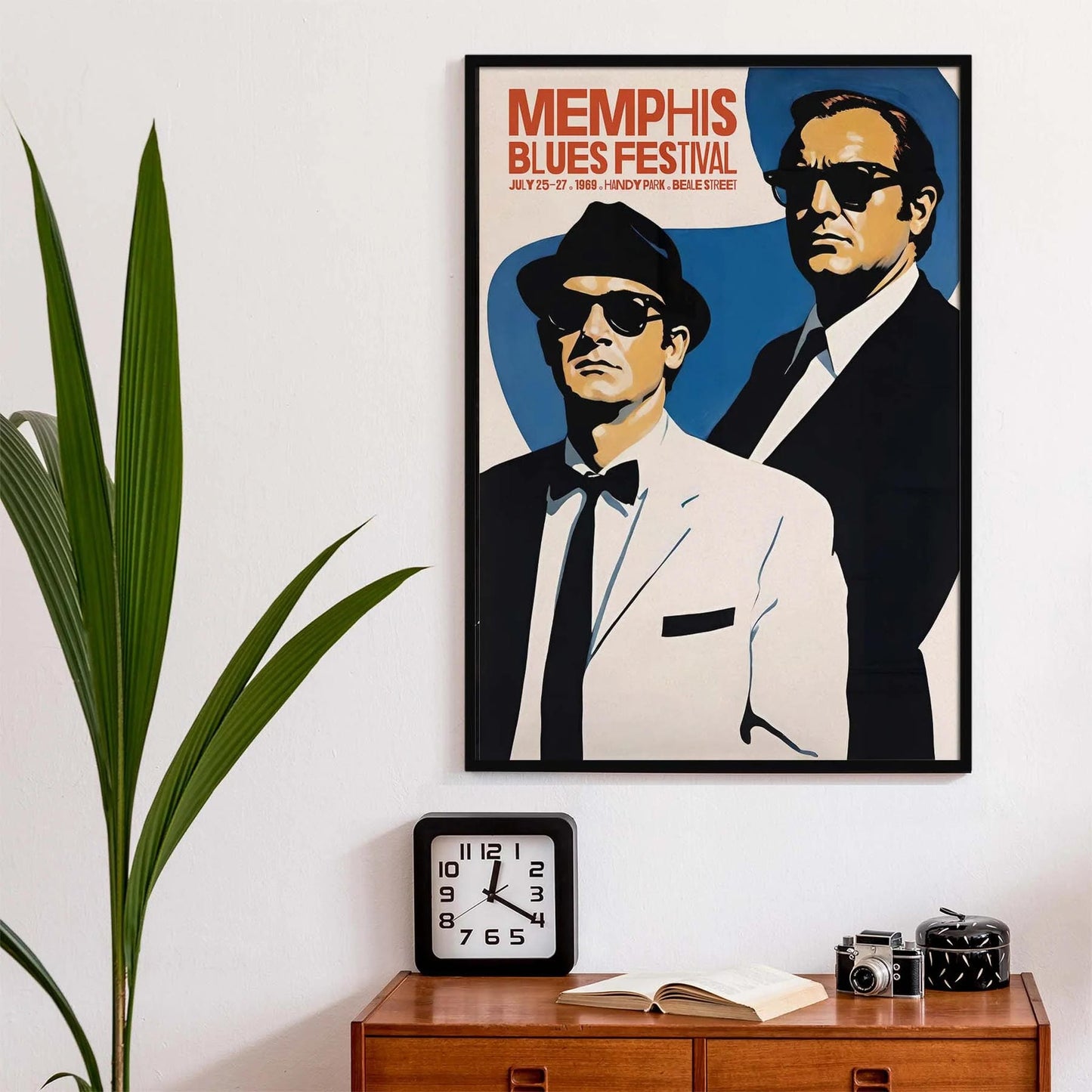 Memphis Blues Festival 1969 Print