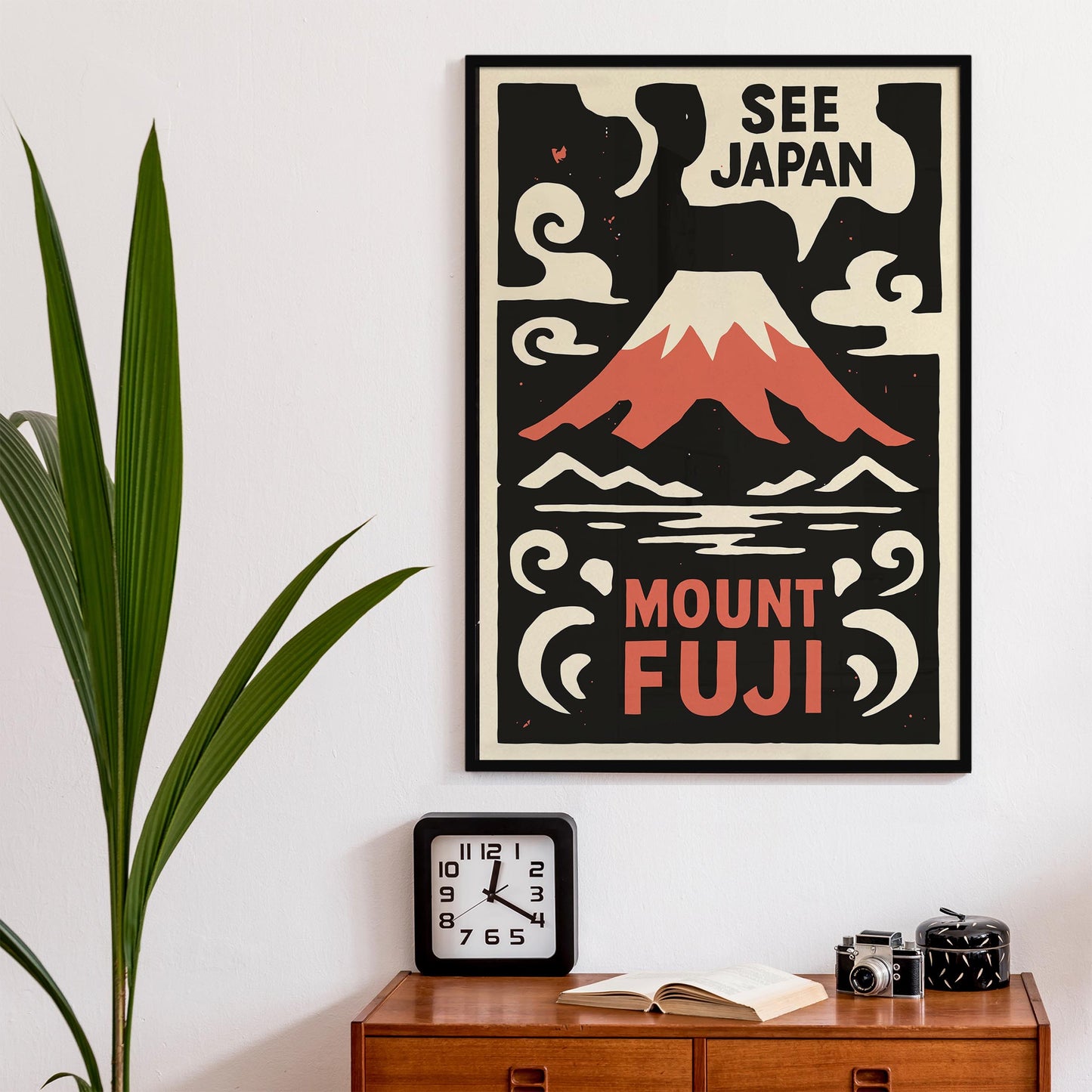 Classic Japan Travel Poster Print