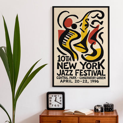 New York Jazz Poster Print