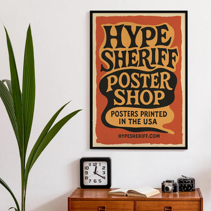 Retro HypeSheriff Poster Shop