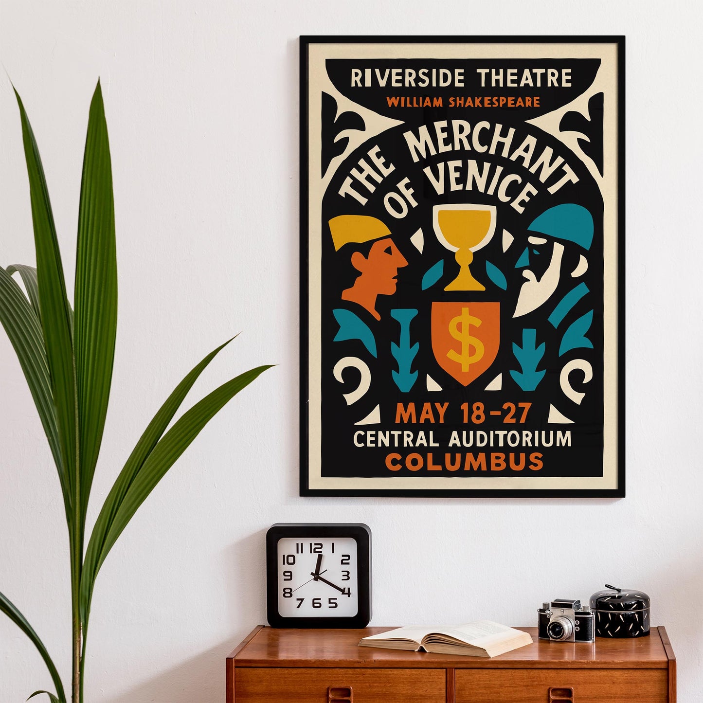 Merchant of Venice Theater Poster