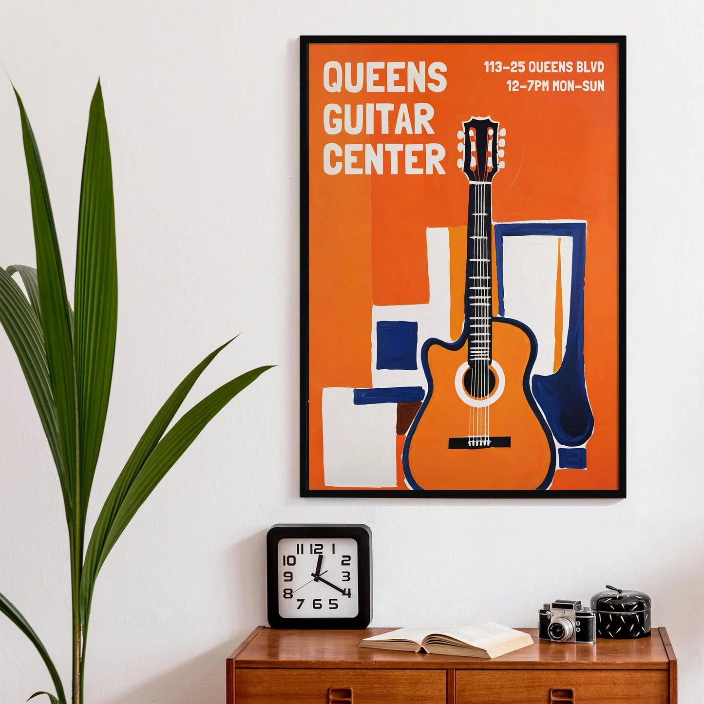 Guitar Music Store Poster