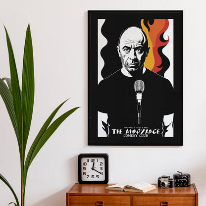 The Annoywance Comedy Club Retro Poster