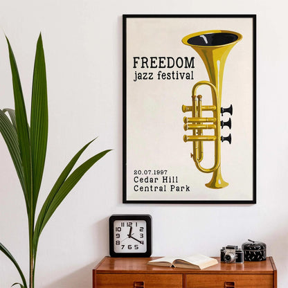 Vintage Jazz Night Poster 1997