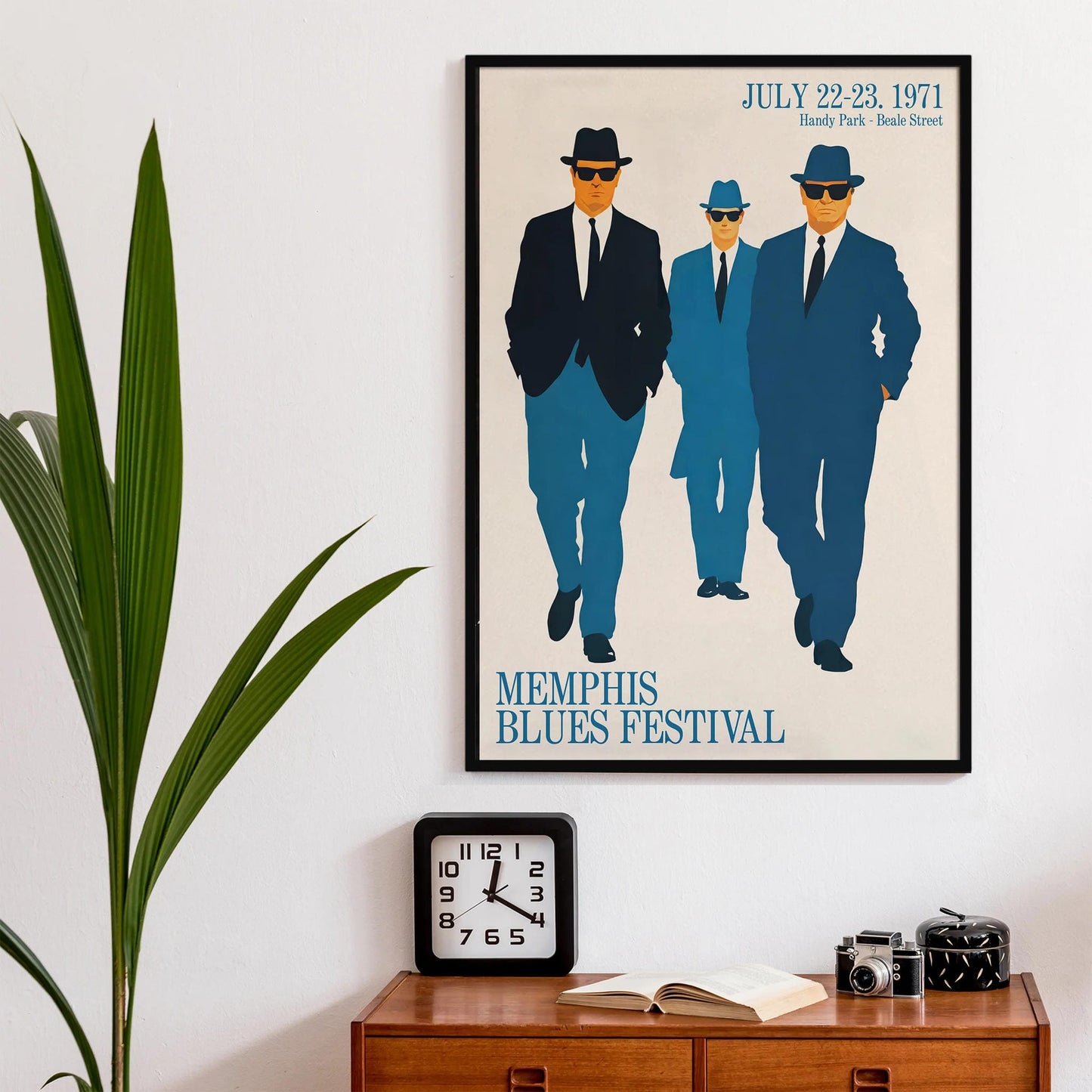 Memphis Blues Festival 1971 Poster