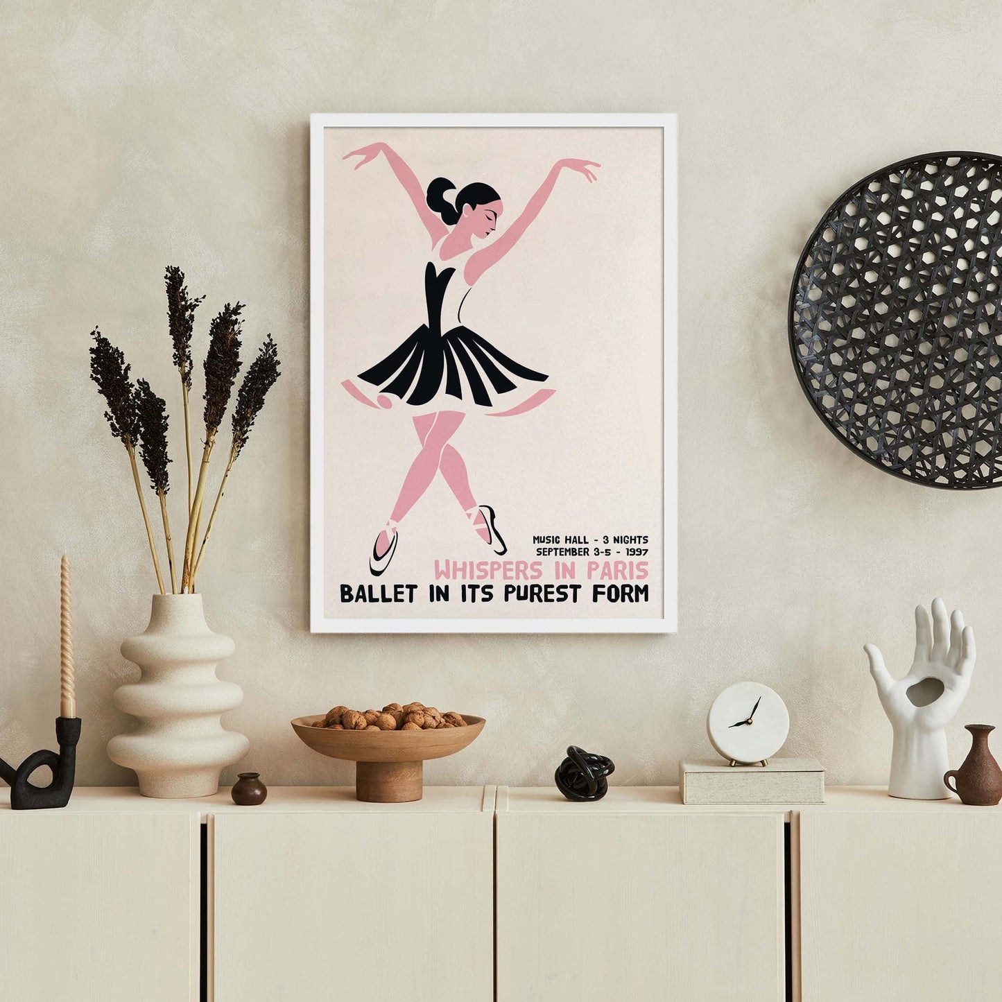 Whispers in Paris Ballet Print