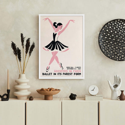 Whispers in Paris Ballet Print
