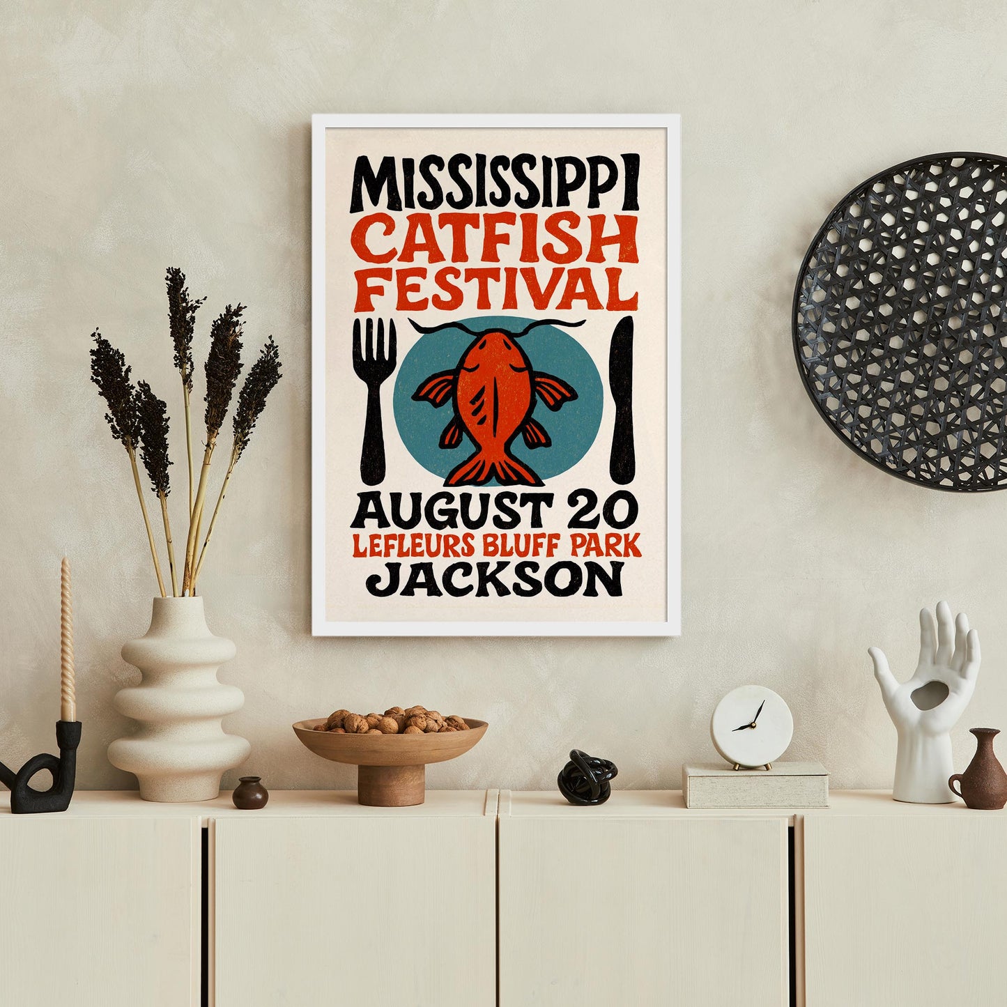 Mississippi Catfish Festival Poster