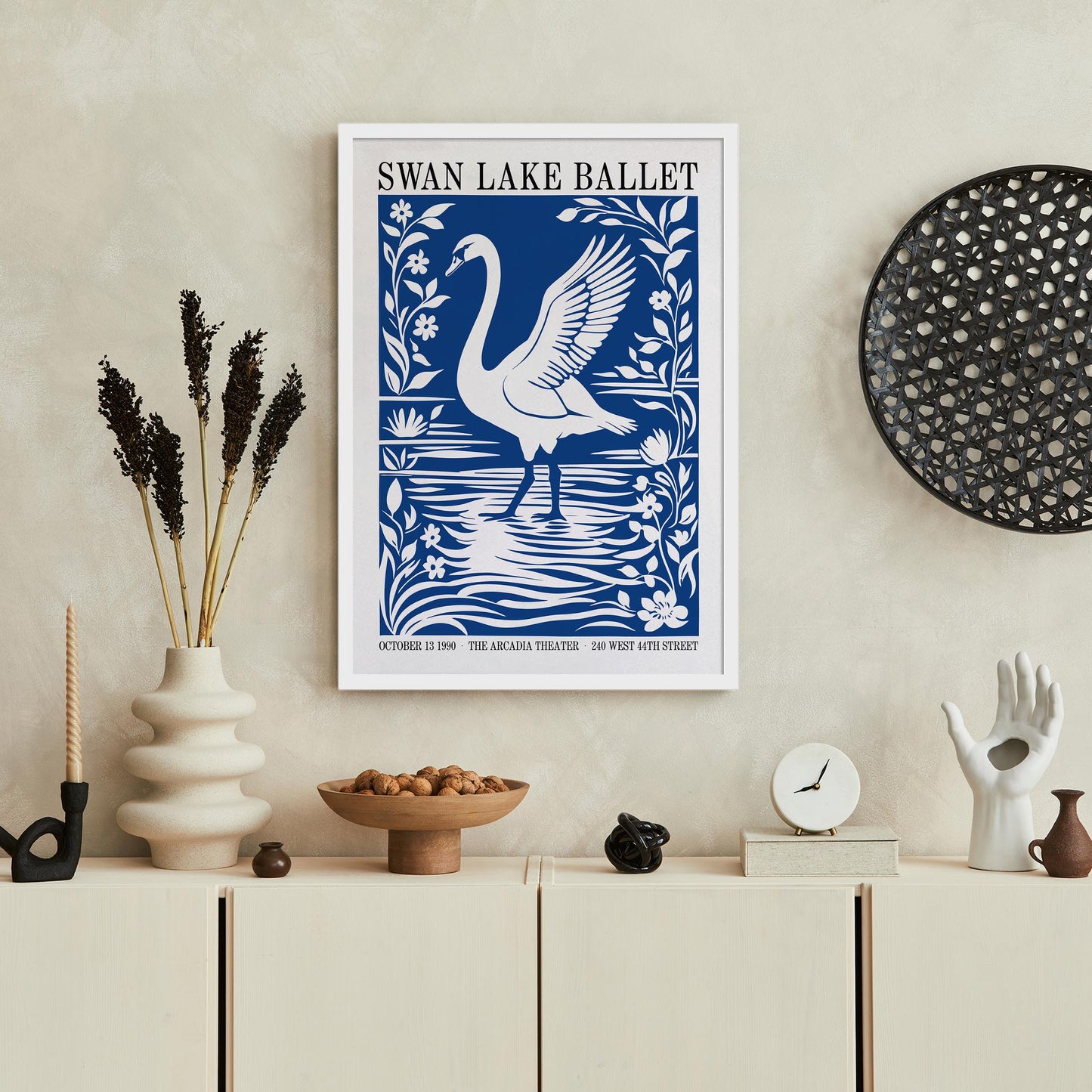 Swan Lake Ballet Poster Print