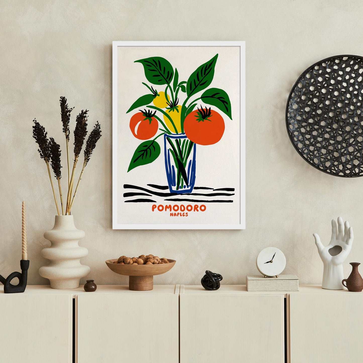 Pomodoro Tomato Art Print