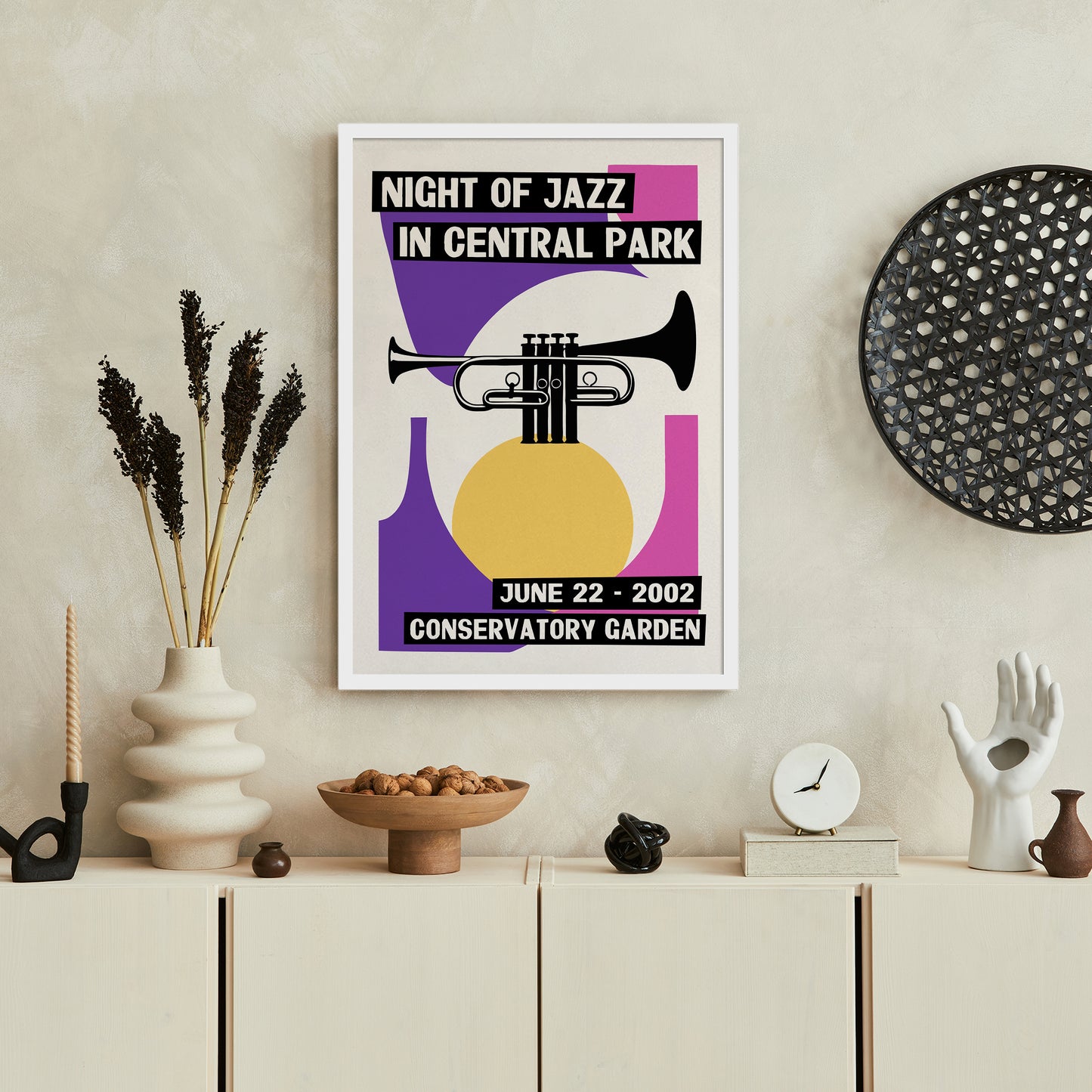 Central Park 2002 Jazz Festival Poster