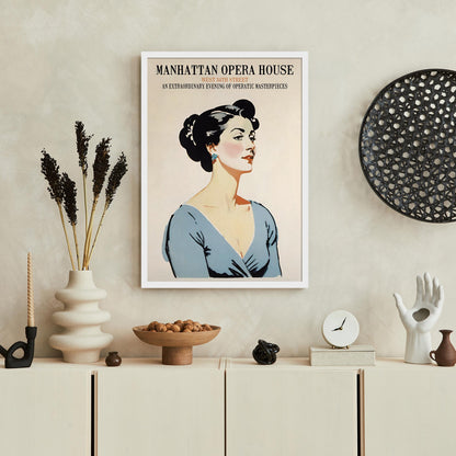Classic Opera Diva Print