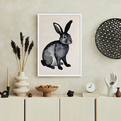 Hare Woodland Creature Print