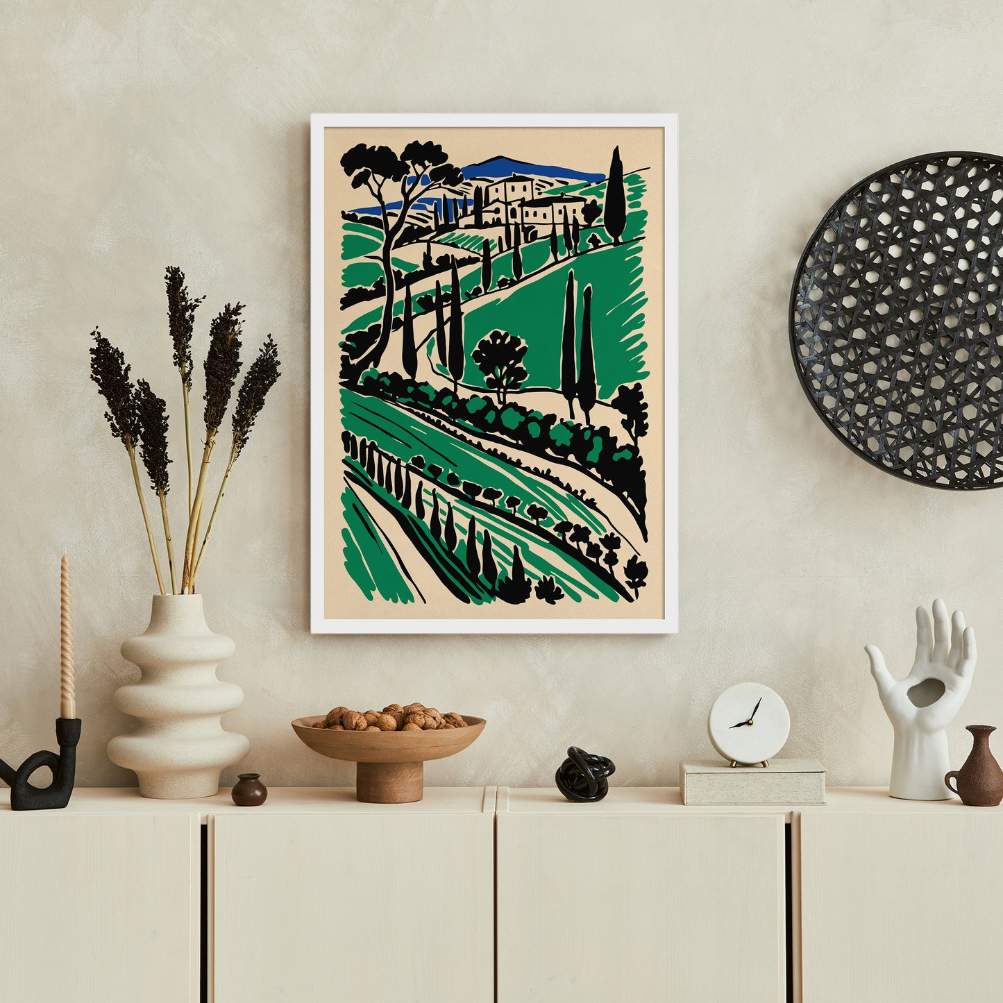 Tuscany Italy Landscape Poster