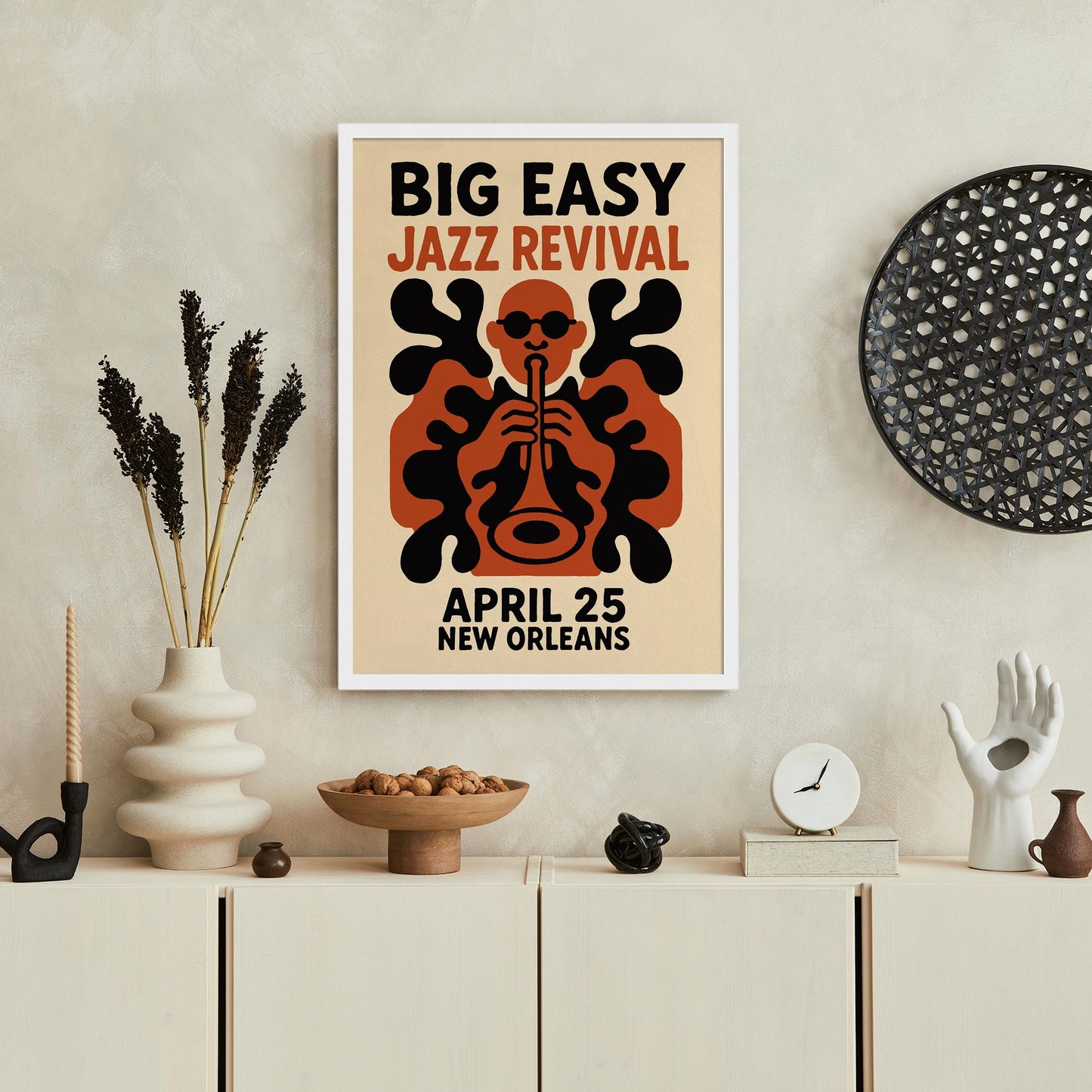 Big Easy Jazz Poster
