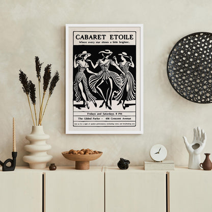 Cabaret Etoile Poster Print
