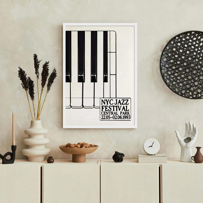 NYC Jazz Festival Poster Print