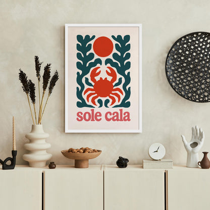 Sole Cala Peace Print