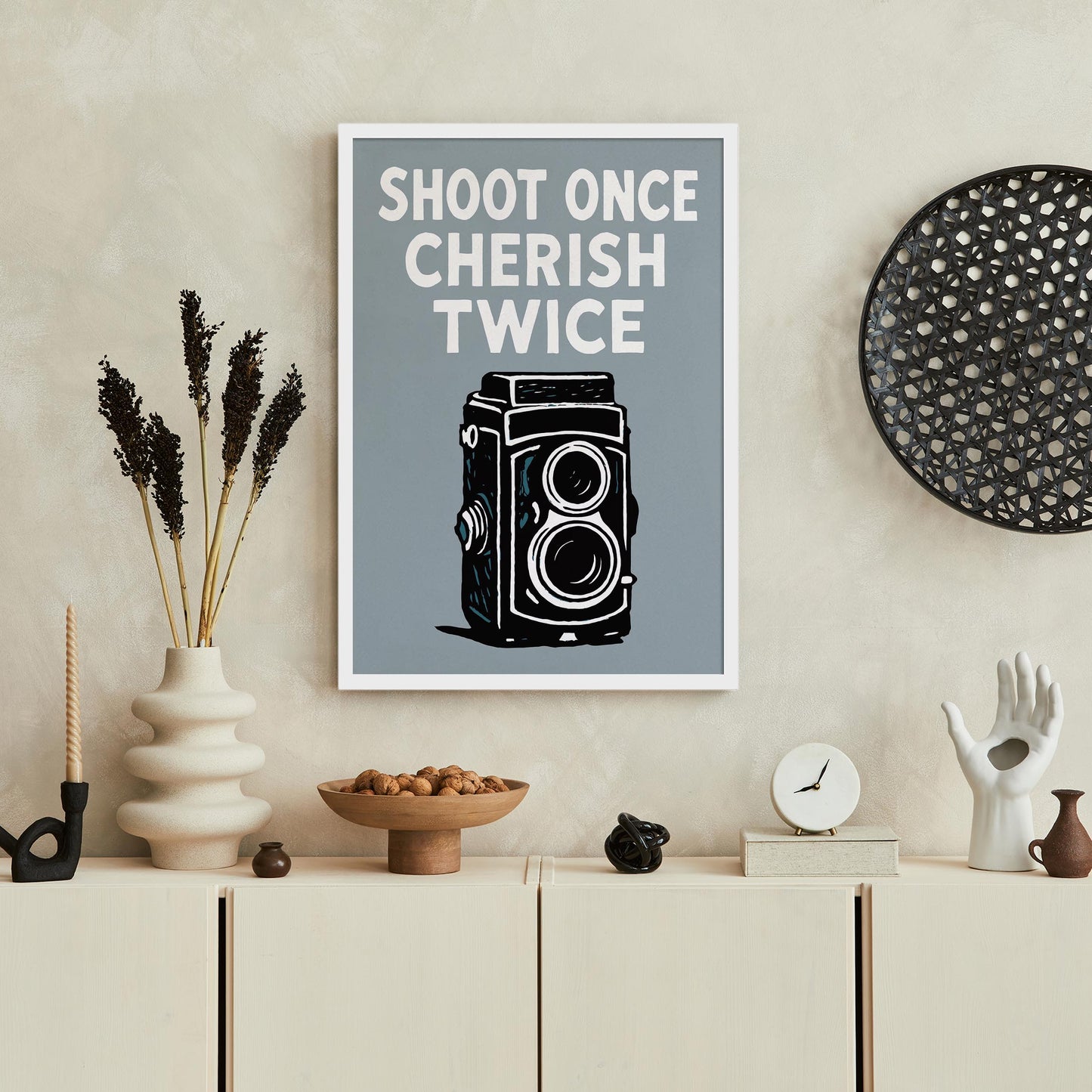 Analog Camera Quote Poster
