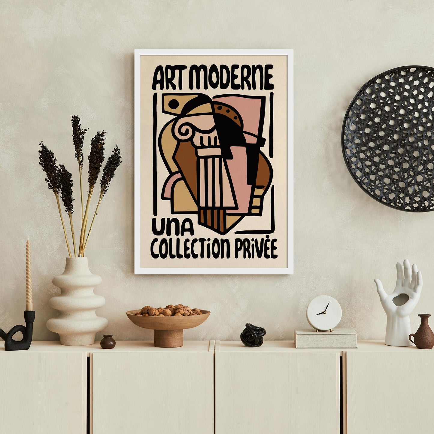 Art Moderne Abstract Exhibition Print