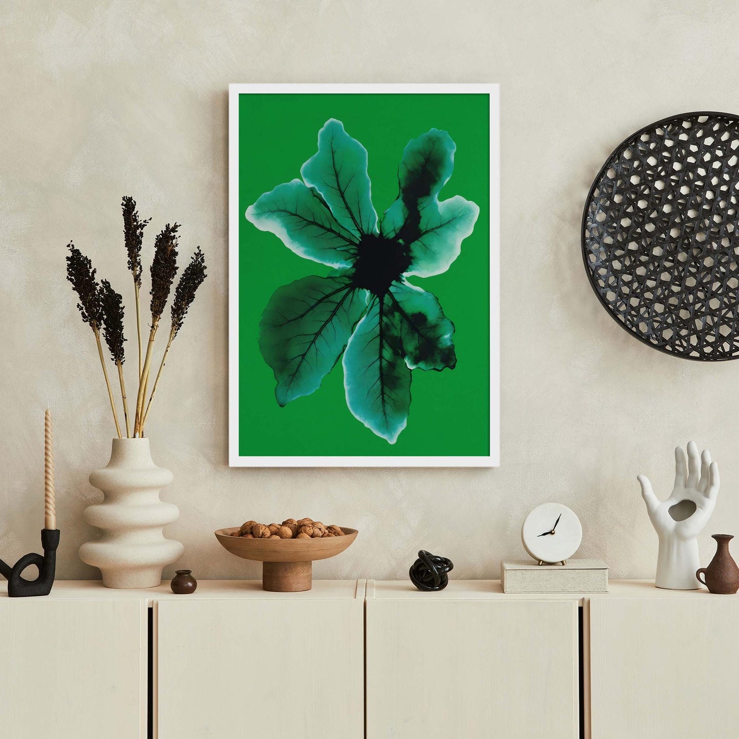 Organic Glow Wall Art Print