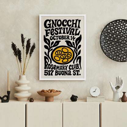Gnocchi Festival Poster