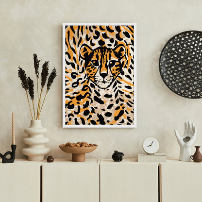 Baby Cheetah Artistic Wall Art