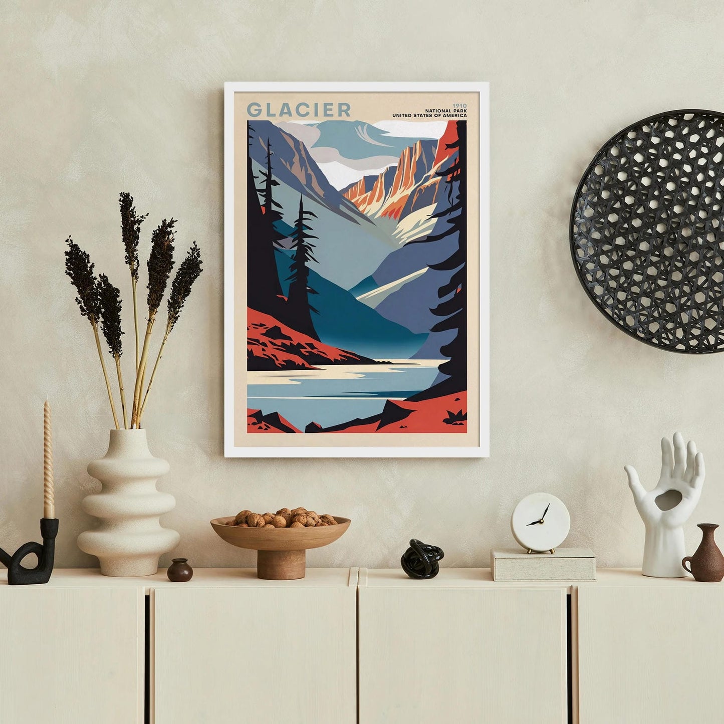 Glacier National Park Poster Print