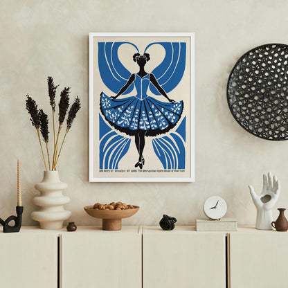 Opera House of New York Retro Poster