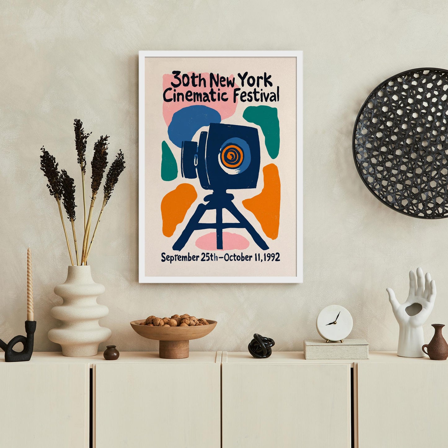 Cinematic Festival Poster Print