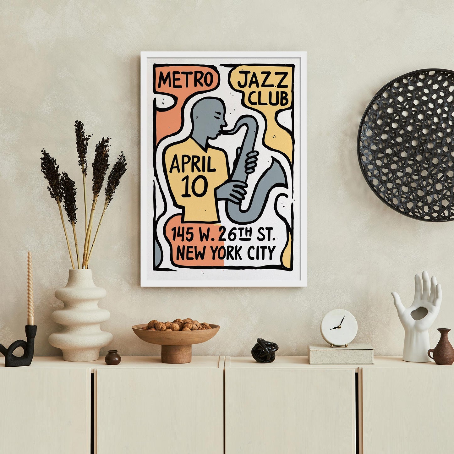 Metro Jazz Club Poster