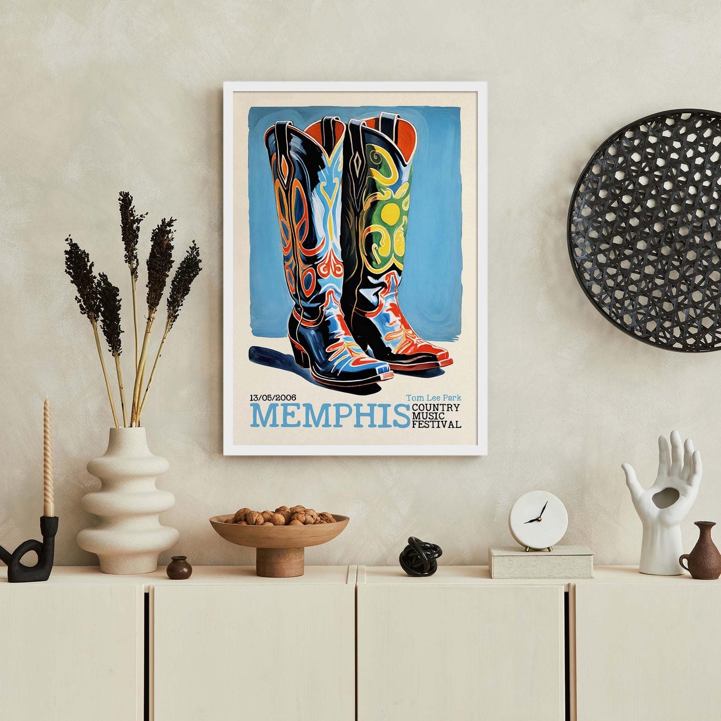Country Music Vibes – Wall Art Print