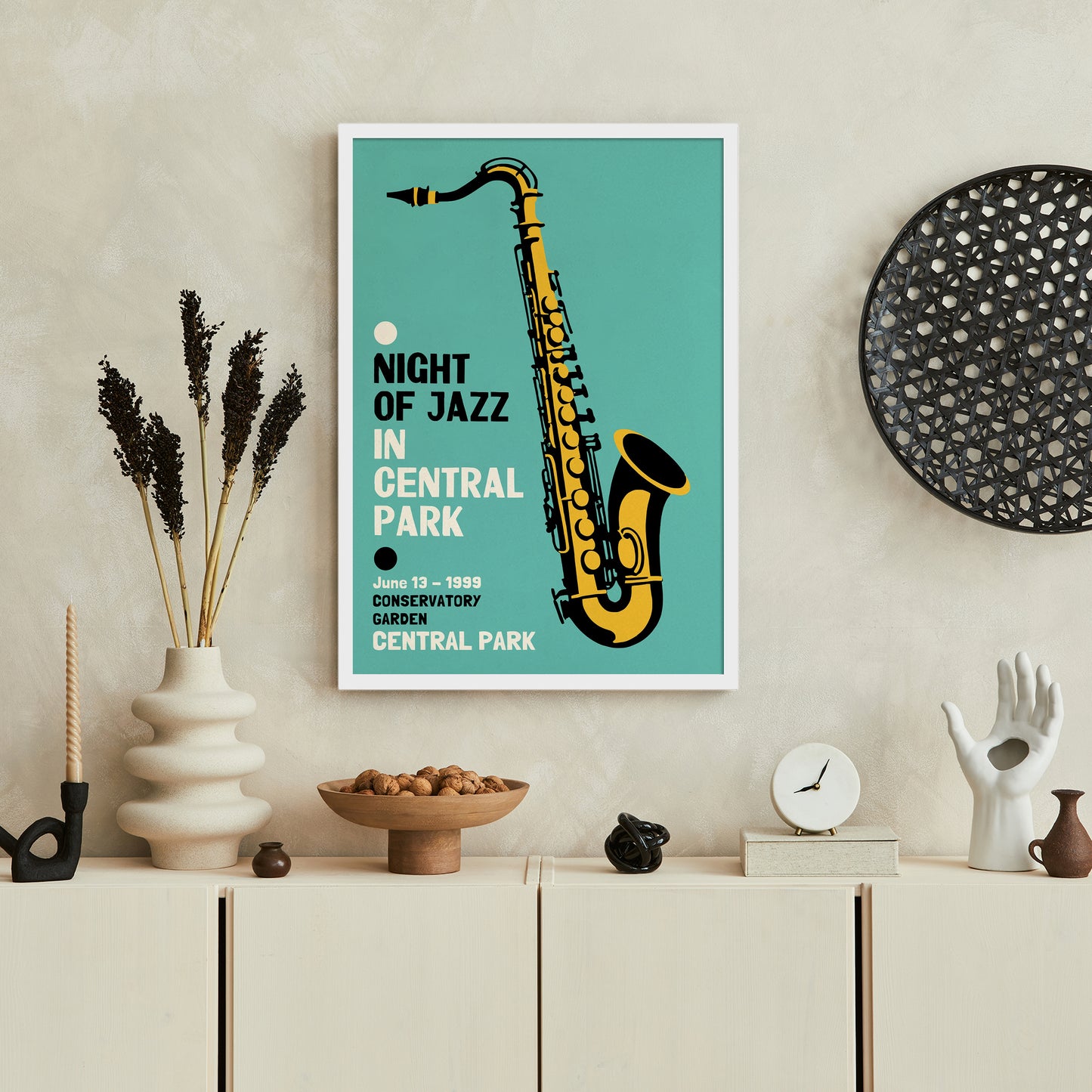 Night of Jazz In Central Park Poster