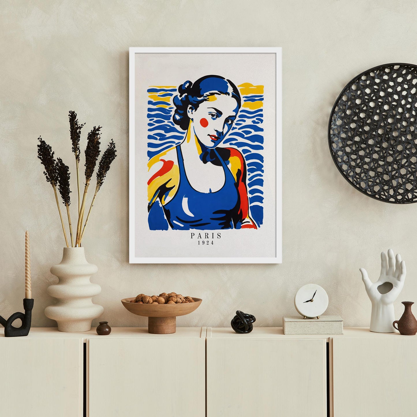 Paris 1924 Retro Poster