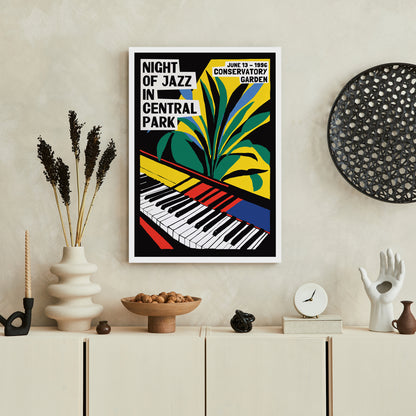 Night of Jazz in Central Park 1996 Poster