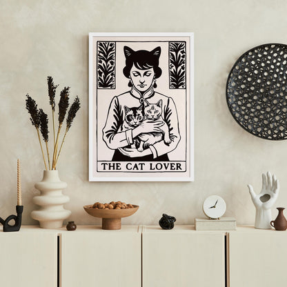 Cat Lover Vintage Print