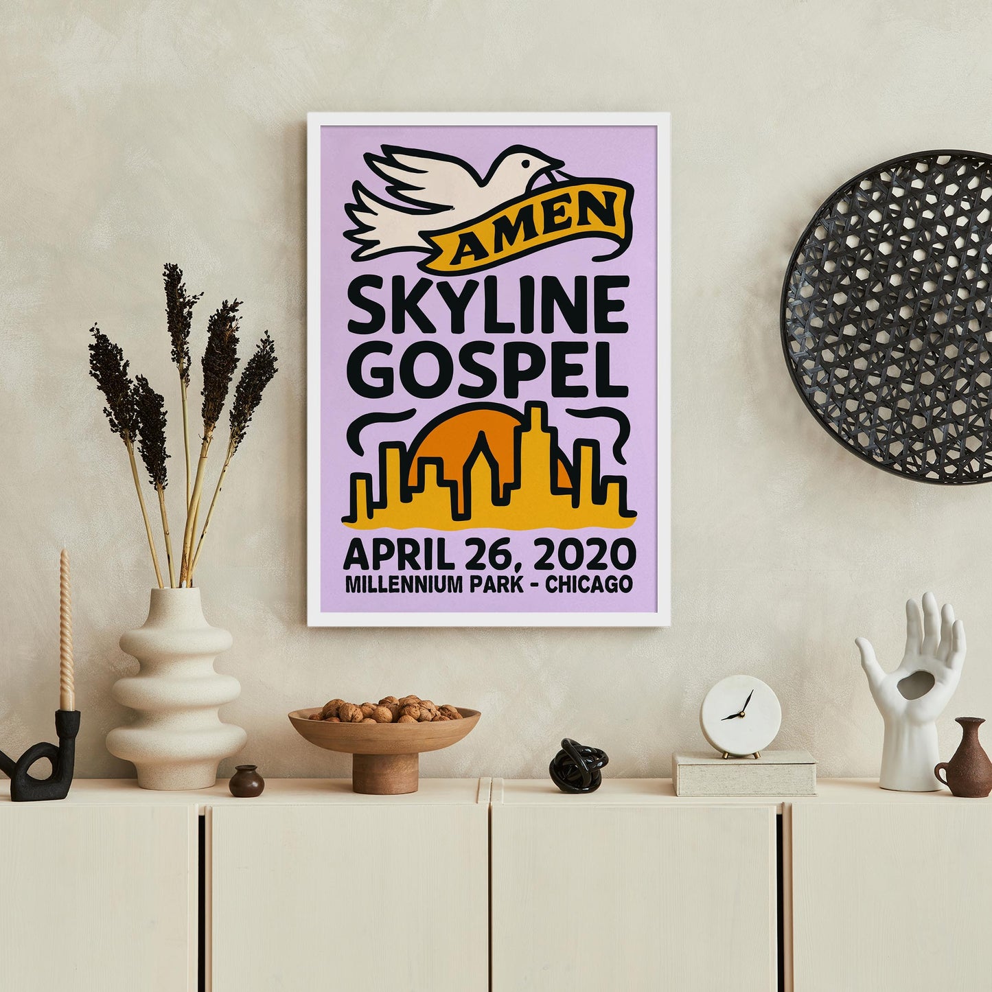 Skyline Gospel City Poster