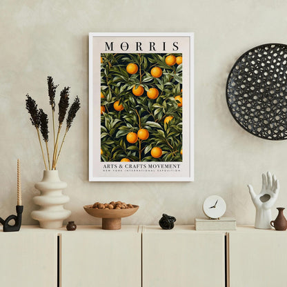 Oranges Morris Botanical Poster
