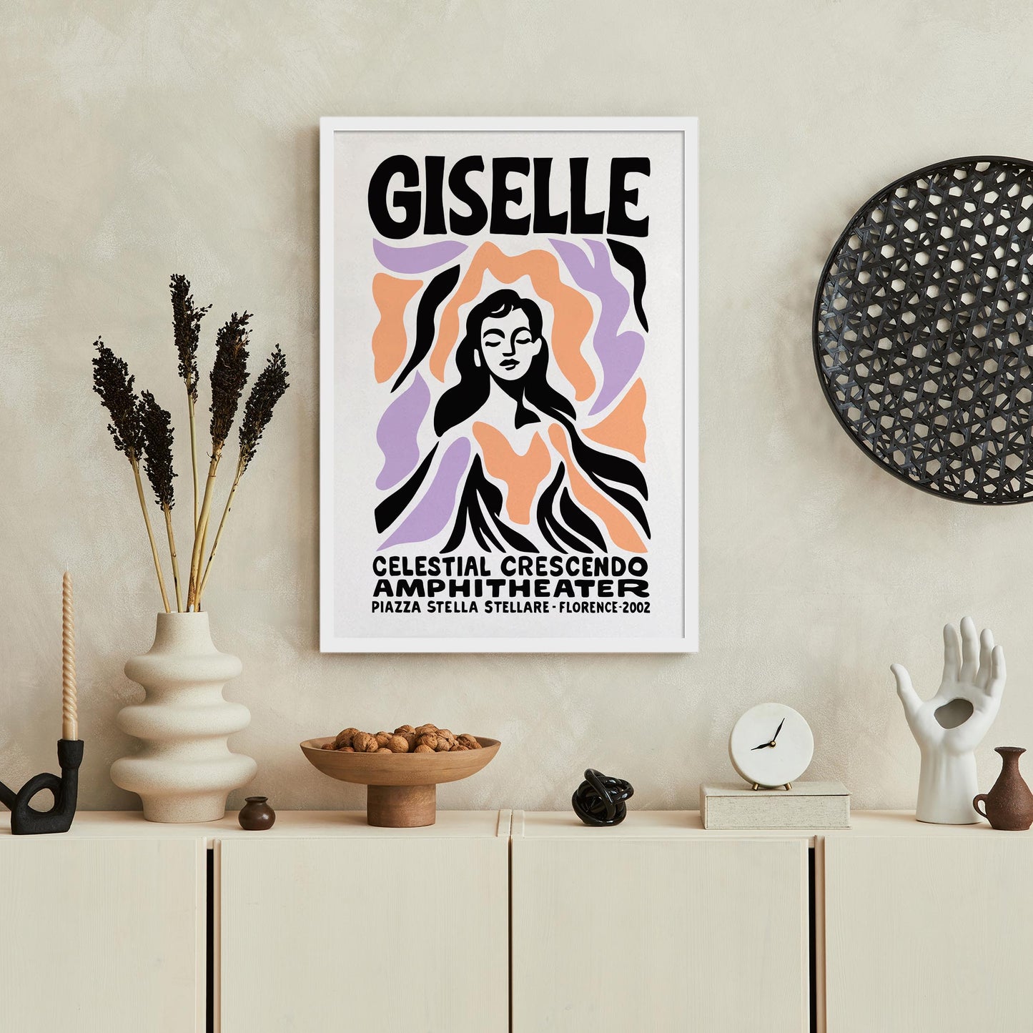 Giselle Retro Theater Poster