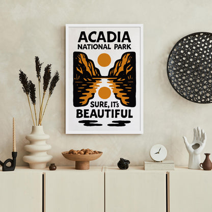 Acadia National Park Poster