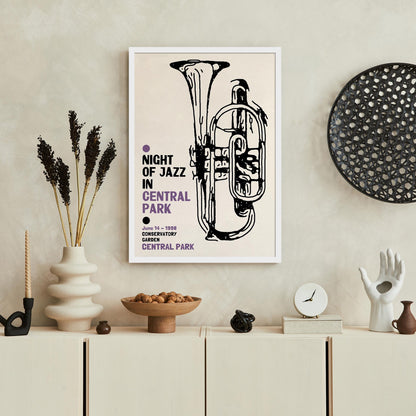 Night Of Jazz Poster Print