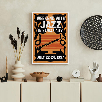 Kansas City Jazz Poster Print