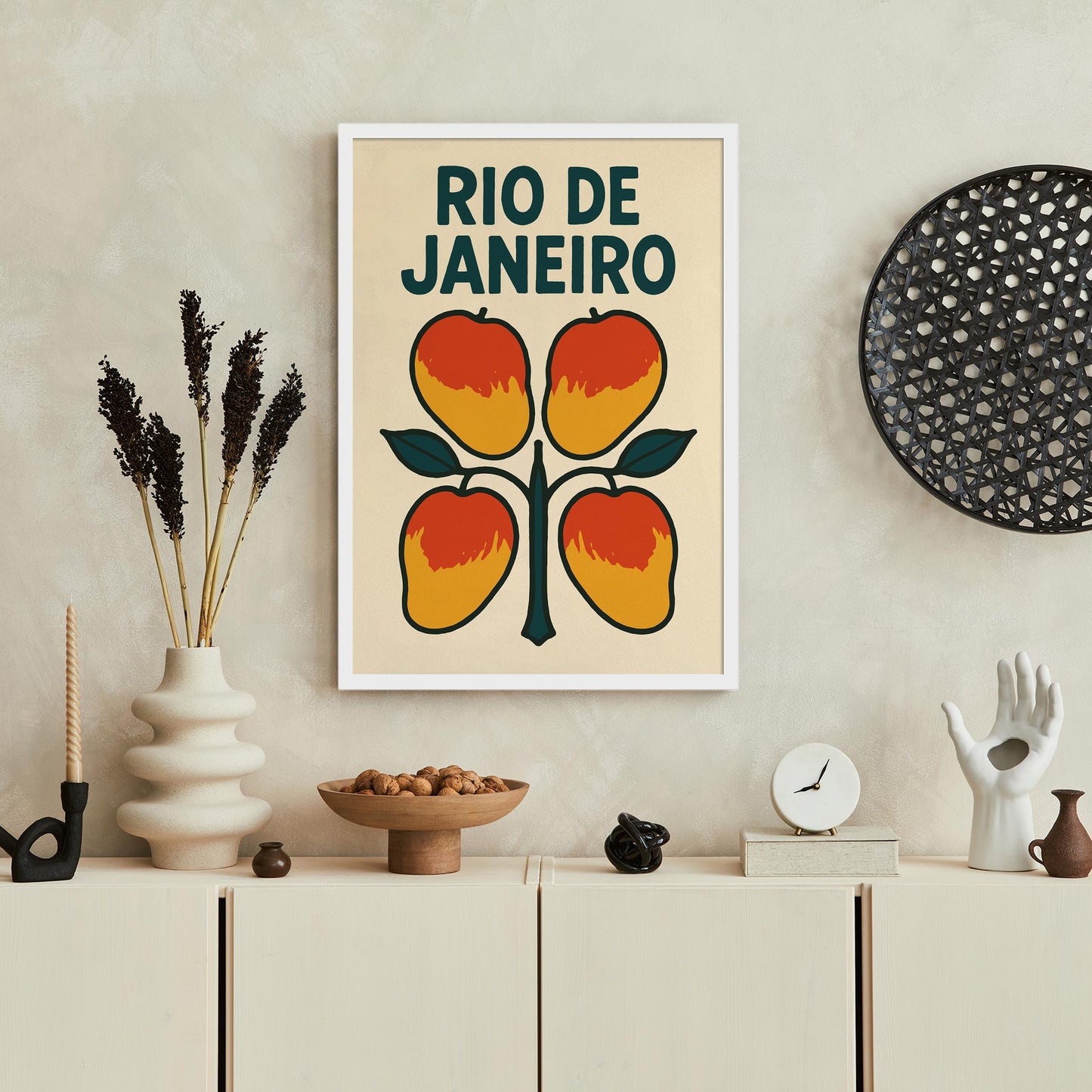 Rio Mango Bloom Poster