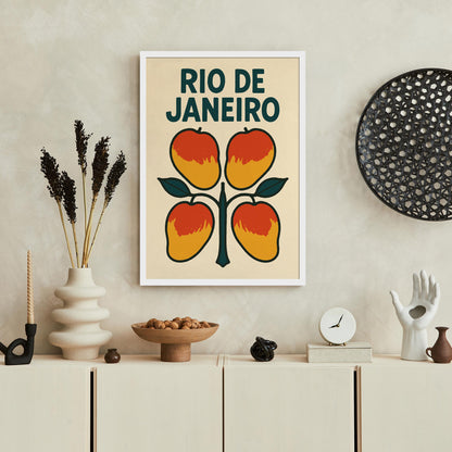 Rio Mango Bloom Poster