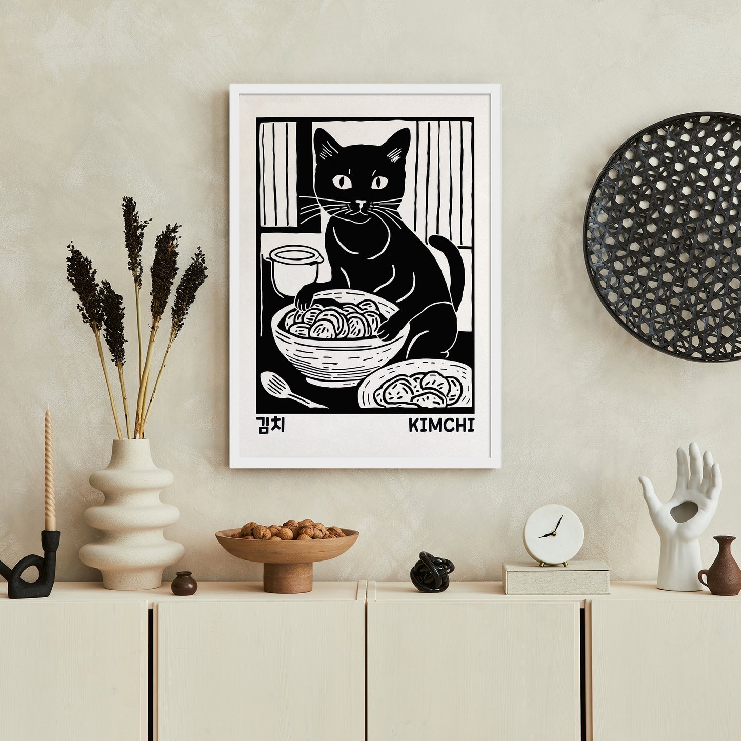 Korean Kimchi Poster Print