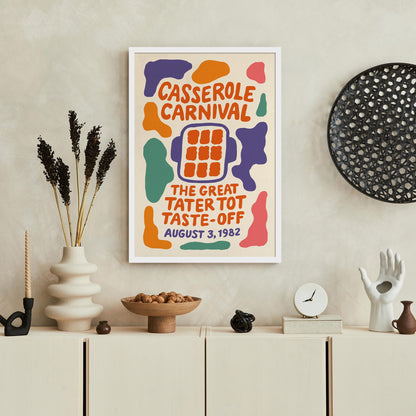 Casserole Carnival Wall Art