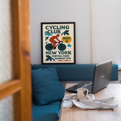 Cycling Club NYC Poster